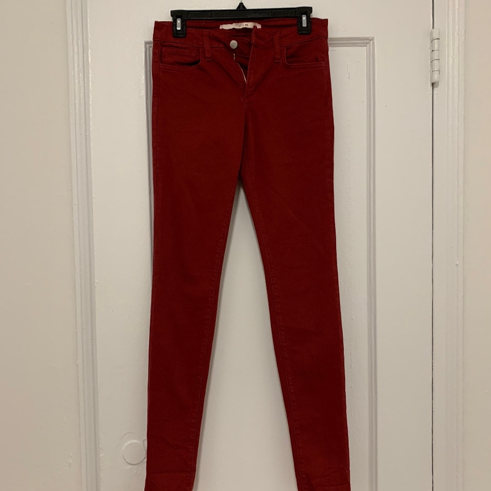 Red jeans – perfect for fall